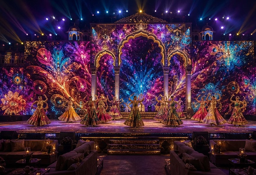 Immersive stage world
